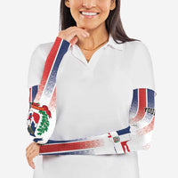 Personalized Dominican Republic Arm Sleeves Stripe Stylized