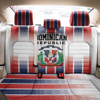 Dominican Republic Back Car Seat Cover Stripe Stylized