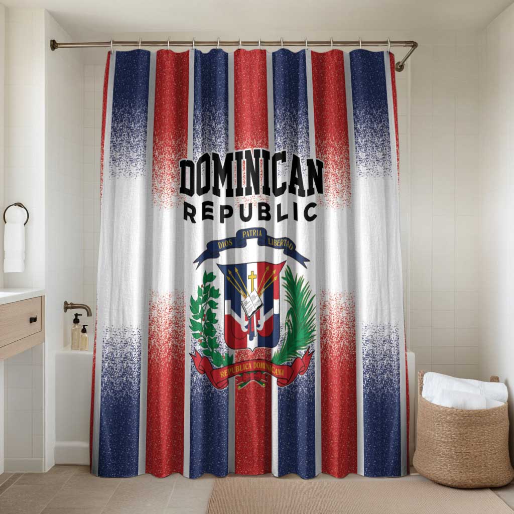 Dominican Republic Bathroom Set Stripe Stylized