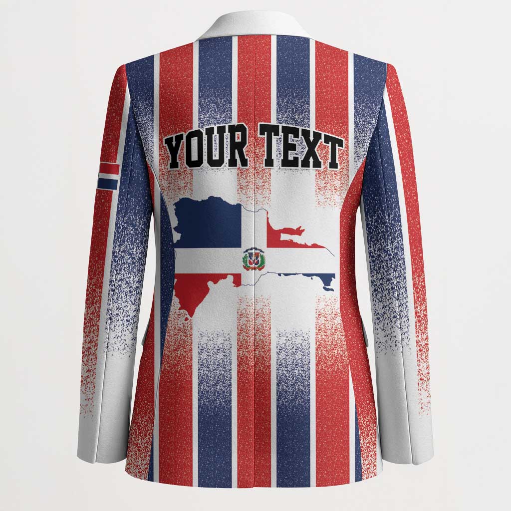 Personalized Dominican Republic Blazer Stripe Stylized