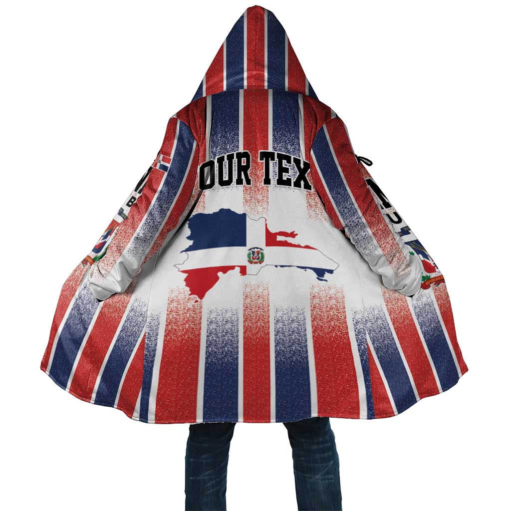 Personalized Dominican Republic Cloak Stripe Stylized