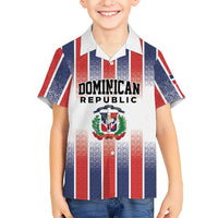 Personalized Dominican Republic Hawaiian Shirt Stripe Stylized