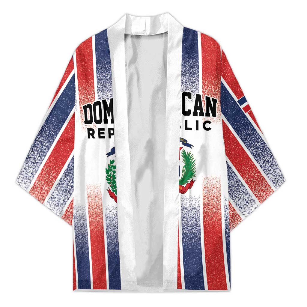 Personalized Dominican Republic Kimono Stripe Stylized