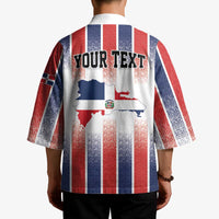 Personalized Dominican Republic Kimono Stripe Stylized