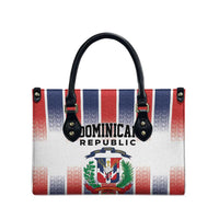 Dominican Republic Leather Bag Stripe Stylized