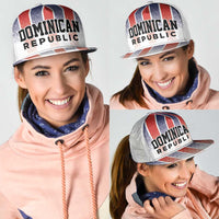 Dominican Republic Mesh Trucker Cap Stripe Stylized