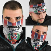 Dominican Republic Neck Gaiter Stripe Stylized