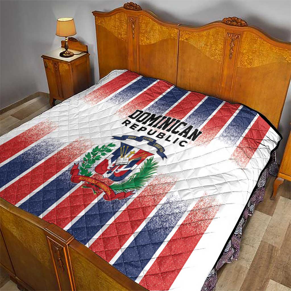 Dominican Republic Quilt Stripe Stylized