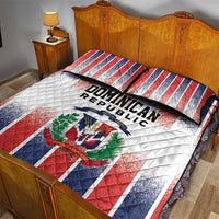 Dominican Republic Quilt Bed Set Stripe Stylized