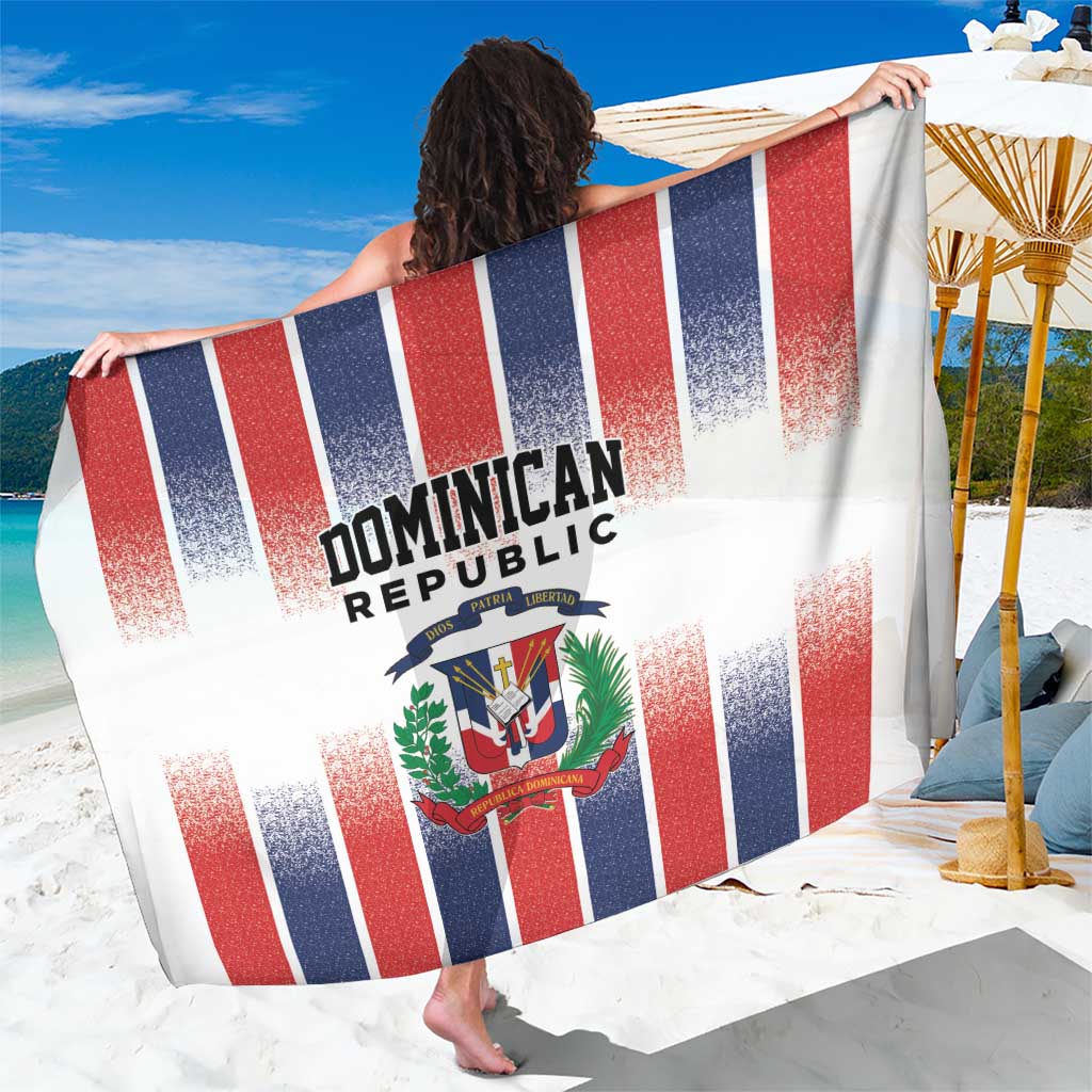 Dominican Republic Sarong Stripe Stylized