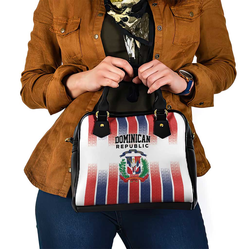 Dominican Republic Shoulder Handbag Stripe Stylized