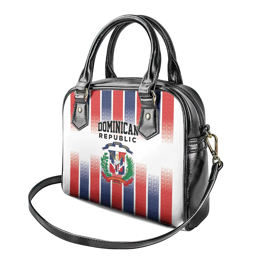 Dominican Republic Shoulder Handbag Stripe Stylized