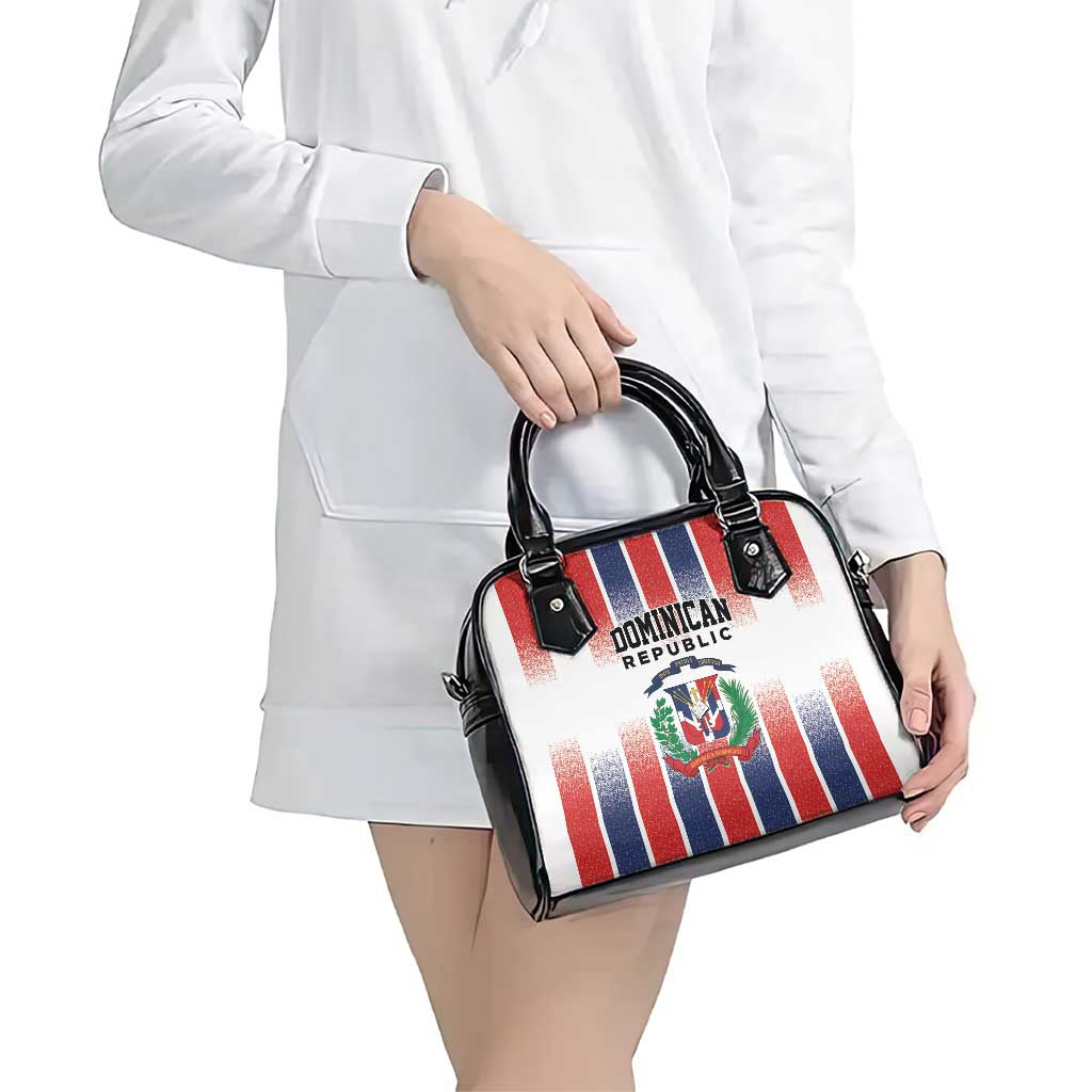 Dominican Republic Shoulder Handbag Stripe Stylized