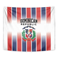 Dominican Republic Tapestry Stripe Stylized