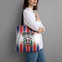 Dominican Republic Tote Bag Stripe Stylized