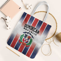 Dominican Republic Tote Bag Stripe Stylized