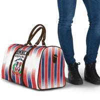 Dominican Republic Travel Bag Stripe Stylized