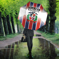 Dominican Republic Umbrella Stripe Stylized