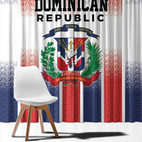 Dominican Republic Window Curtain Stripe Stylized