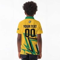 Custom Football 2026 Jamaica Kid Polo Shirt All A Wi One Team