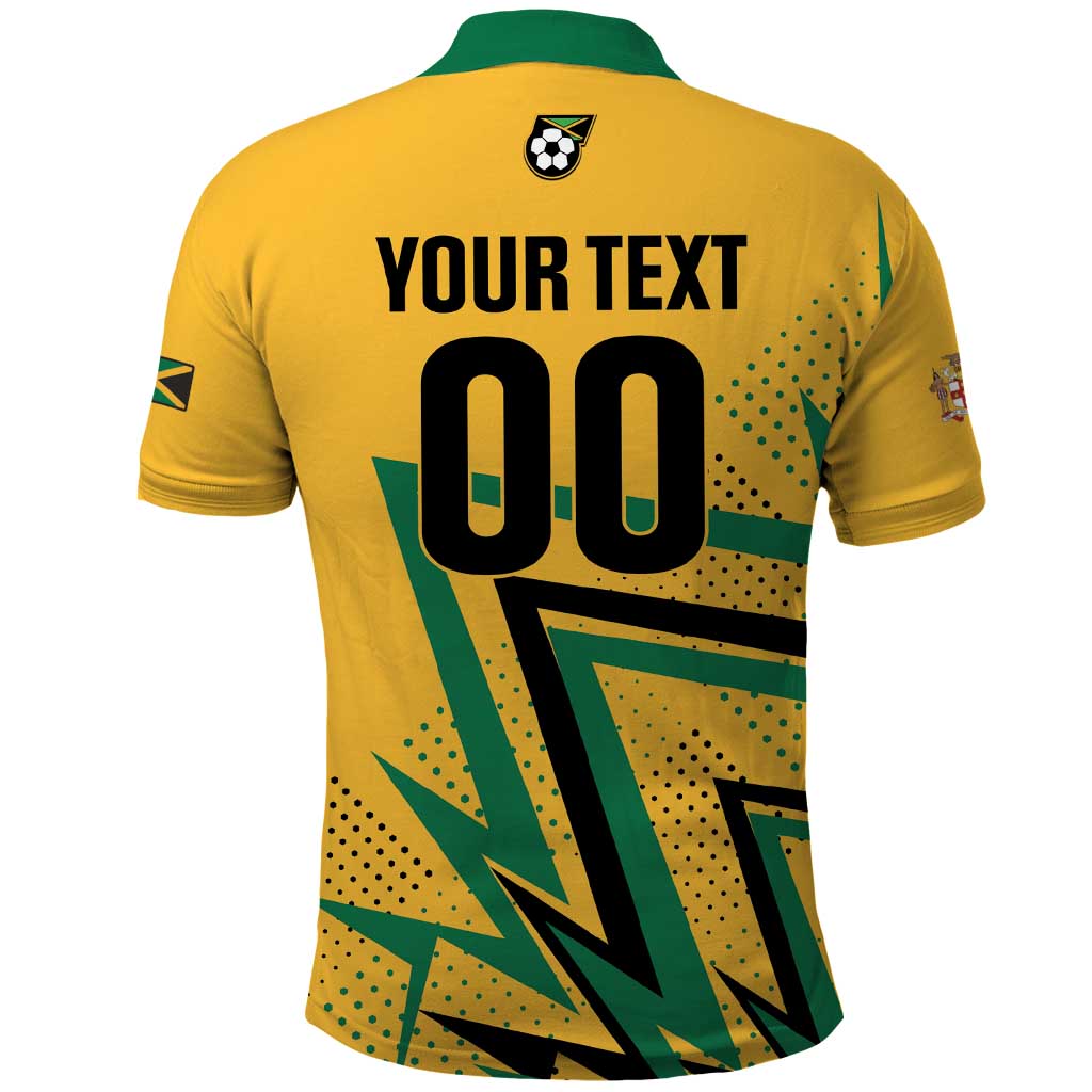Custom Football 2026 Jamaica Polo Shirt All A Wi One Team