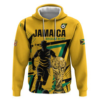 Custom Football 2026 Jamaica Zip Hoodie All A Wi One Team