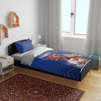 France 2024 Football Bedding Set Allez Les Bleus - Wonder Print Shop