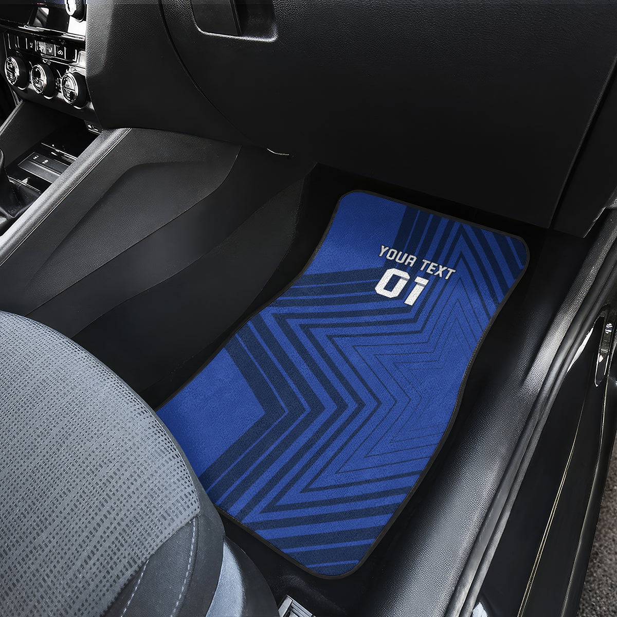 France 2024 Football Car Mats Allez Les Bleus - Wonder Print Shop