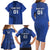Custom France 2024 Football Family Matching Long Sleeve Bodycon Dress and Hawaiian Shirt Allez Les Bleus - Wonder Print Shop