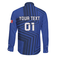 Custom France 2024 Football Family Matching Puletasi and Hawaiian Shirt Allez Les Bleus - Wonder Print Shop