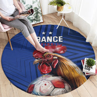 France 2024 Football Round Carpet Allez Les Bleus