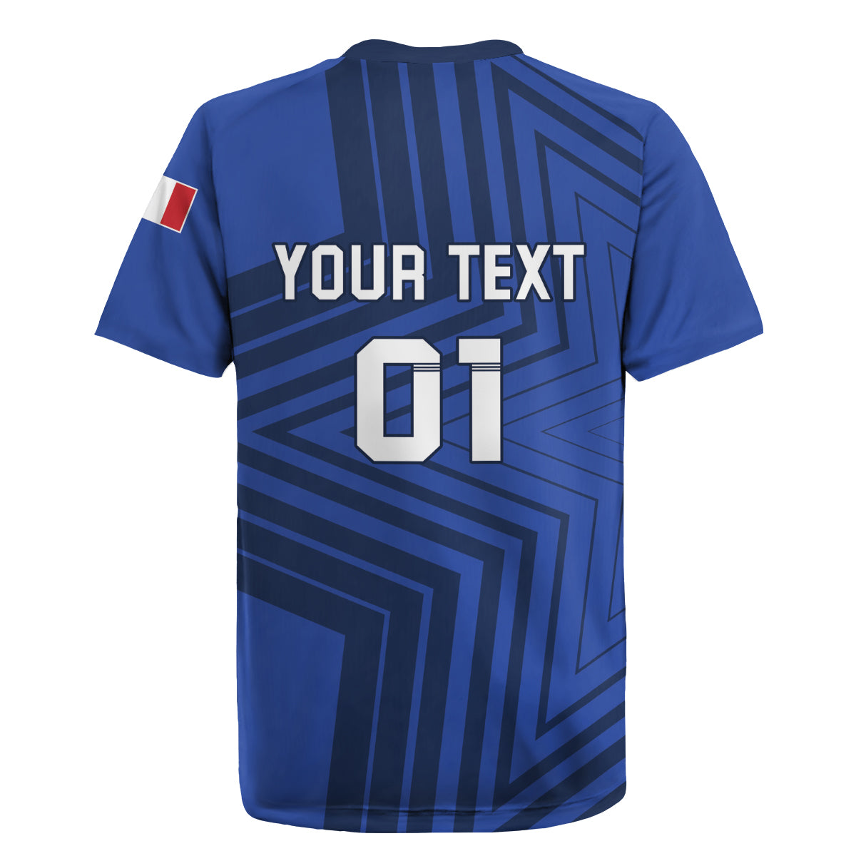 Custom France 2024 Football Rugby Jersey Allez Les Bleus - Wonder Print Shop