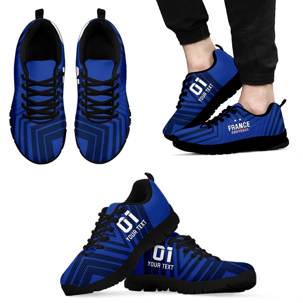 France 2024 Football Sneakers Allez Les Bleus - Wonder Print Shop