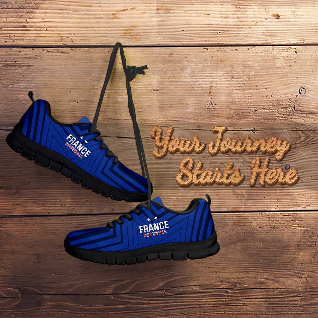 France 2024 Football Sneakers Allez Les Bleus - Wonder Print Shop