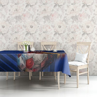 France 2024 Football Tablecloth Allez Les Bleus - Wonder Print Shop
