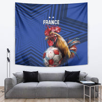 France 2024 Football Tapestry Allez Les Bleus - Wonder Print Shop