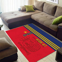 Spain 2024 Football Area Rug La Roja Go Champions - Wonder Print Shop