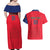 Custom Spain 2024 Football Couples Matching Off Shoulder Maxi Dress and Hawaiian Shirt La Roja Go Champions - Wonder Print Shop