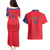 Custom Spain 2024 Football Couples Matching Puletasi and Hawaiian Shirt La Roja Go Champions - Wonder Print Shop
