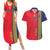 Custom Spain 2024 Football Couples Matching Summer Maxi Dress and Hawaiian Shirt La Roja Go Champions - Wonder Print Shop
