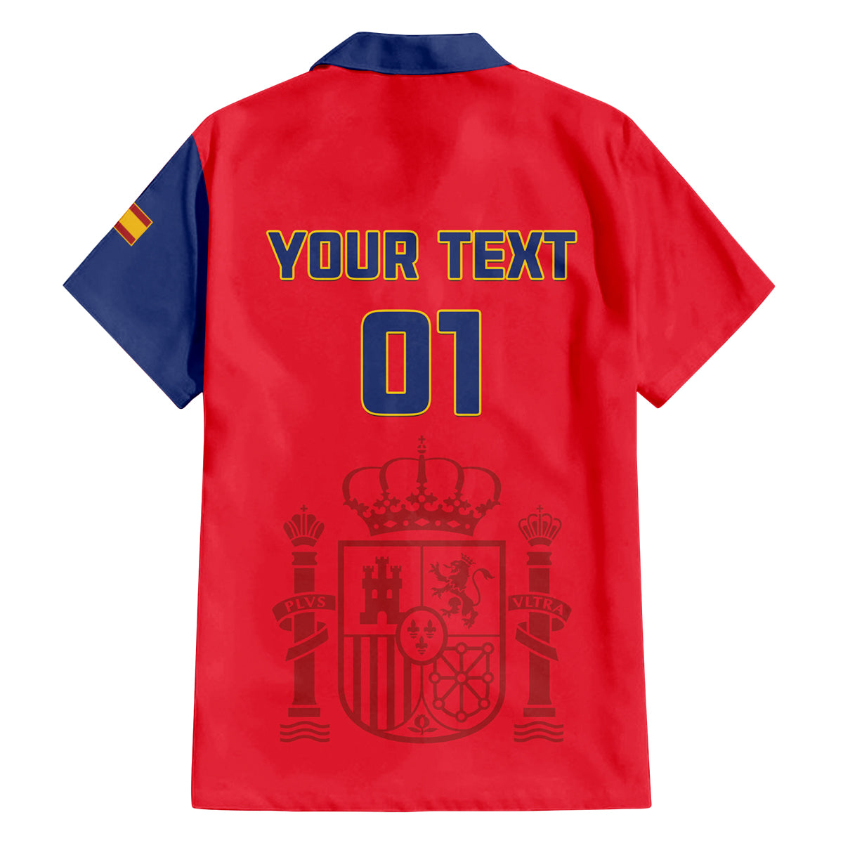 Custom Spain 2024 Football Family Matching Long Sleeve Bodycon Dress and Hawaiian Shirt La Roja Go Champions - Wonder Print Shop