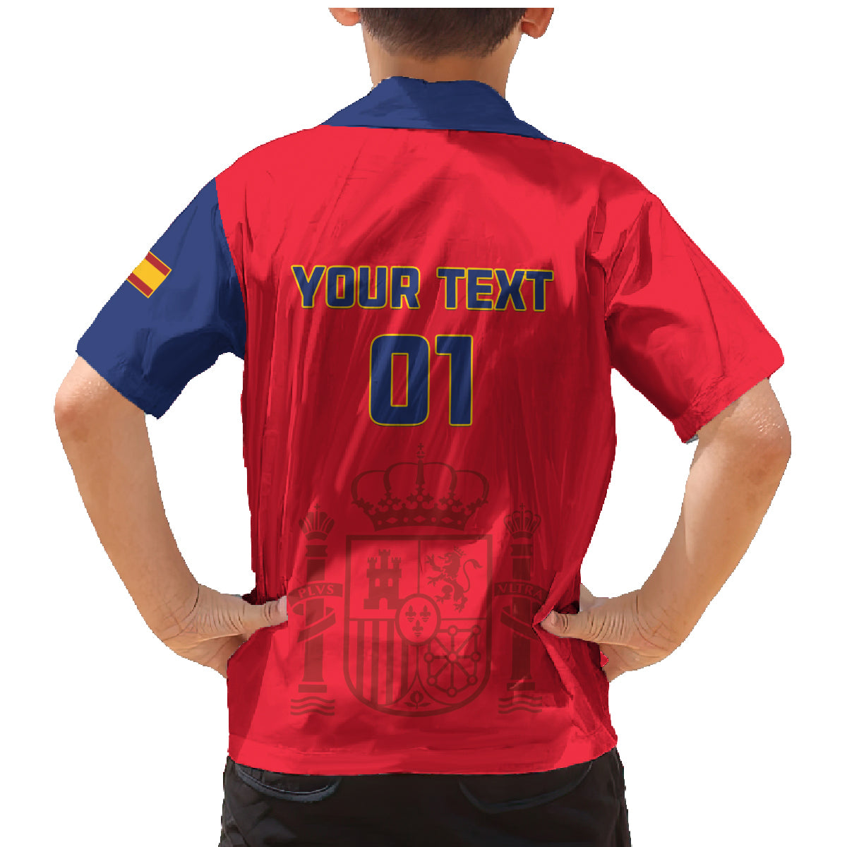 Custom Spain 2024 Football Family Matching Mermaid Dress and Hawaiian Shirt La Roja Go Champions - Wonder Print Shop