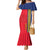 Custom Spain 2024 Football Family Matching Mermaid Dress and Hawaiian Shirt La Roja Go Champions - Wonder Print Shop