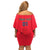 Custom Spain 2024 Football Family Matching Off Shoulder Short Dress and Hawaiian Shirt La Roja Go Champions - Wonder Print Shop