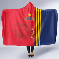 Spain 2024 Football Hooded Blanket La Roja Go Champions