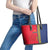 Spain 2024 Football Leather Tote Bag La Roja Go Champions - Wonder Print Shop