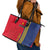 Spain 2024 Football Leather Tote Bag La Roja Go Champions - Wonder Print Shop