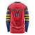 Custom Spain 2024 Football Long Sleeve Shirt La Roja Go Champions - Wonder Print Shop