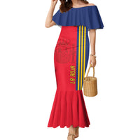 Custom Spain 2024 Football Mermaid Dress La Roja Go Champions - Wonder Print Shop