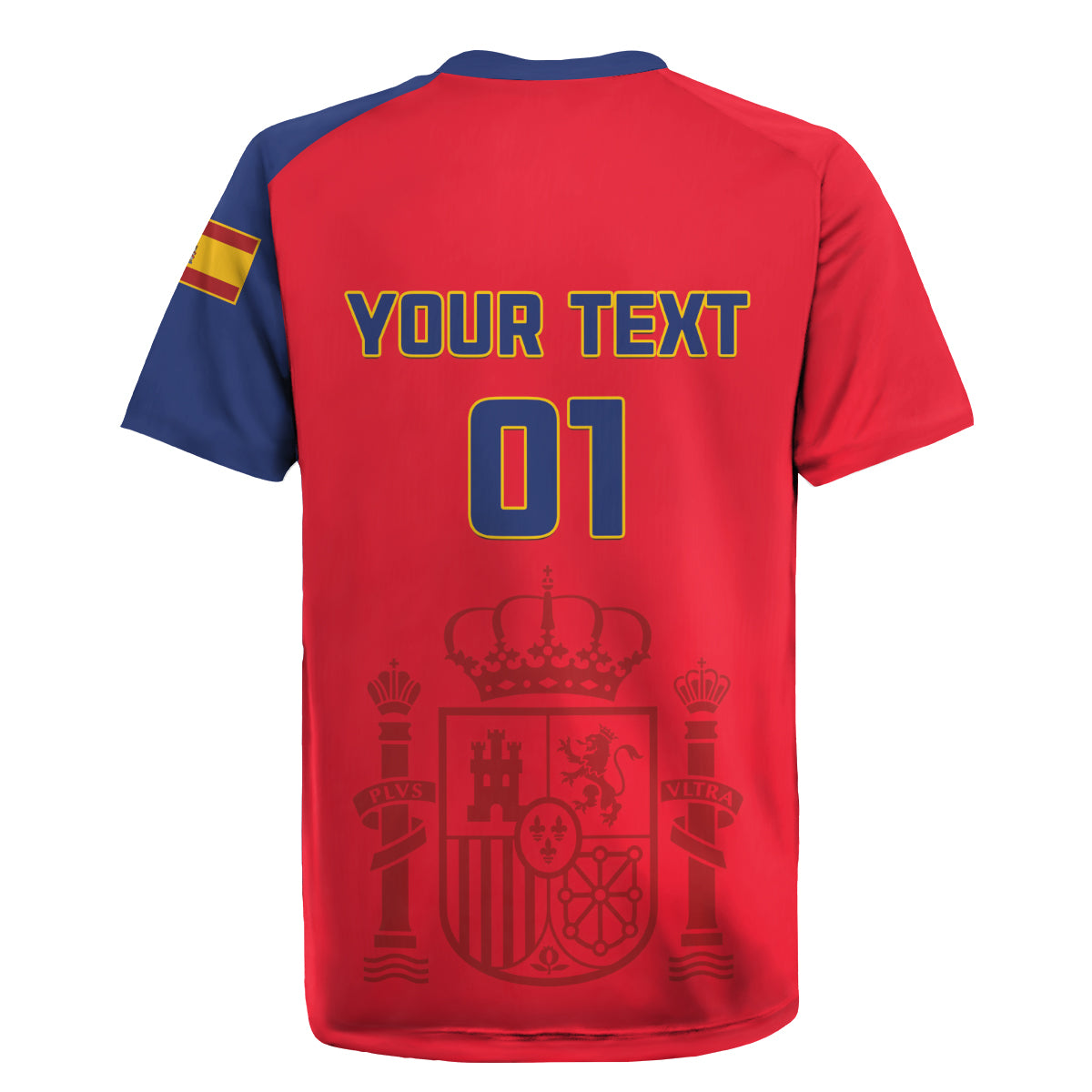 Custom Spain 2024 Football Rugby Jersey La Roja Go Champions - Wonder Print Shop